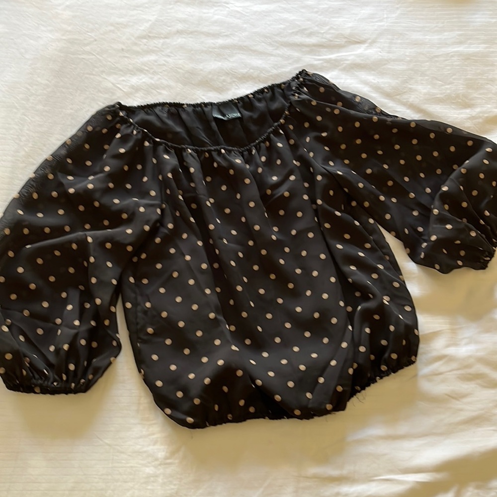 Polkadot blouse